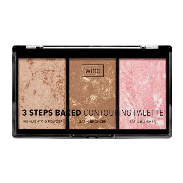 3 Steps Baked Contouring Palette*WIBO Best