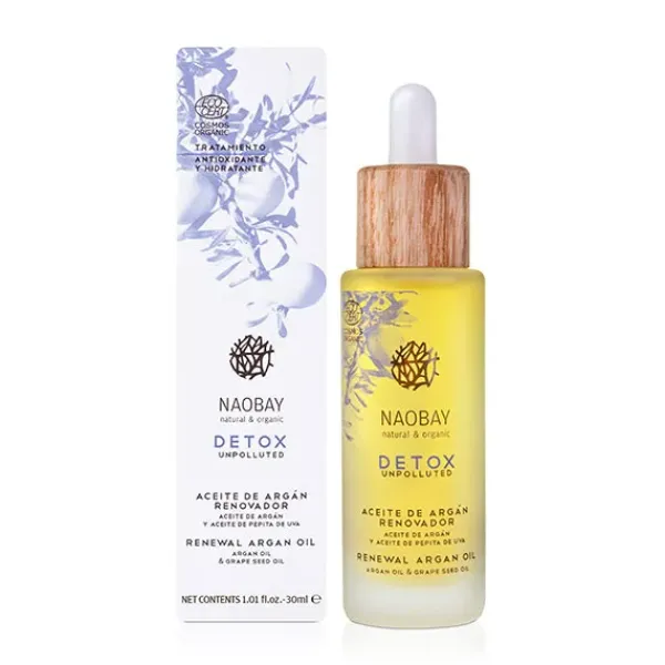 Hot NAOBAY Aceite Argán Renovador Detox