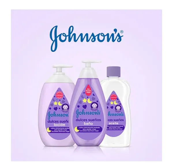 Hot JOHNSON'S Aceite Dulces Sueños