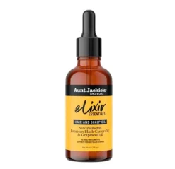 Sale AUNT JACKIES Aceite Elixir Saw Palmetto & Jamaican Black