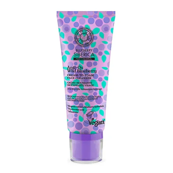 Online NATURA SIBERICA Anti-Ox Wild Blueberry Cream To Foam Face Cleanser