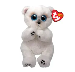 Clearance TY Beanie Bellies Wuzzy White Bear