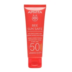 Best APIVITA Bee Sun Safe Crema Con Color Spf50