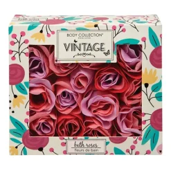 New BODY COLLECTION Vintage Bath Roses