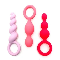 SATISFYER Bolas Anales Booty Call Pack De 3 Colores