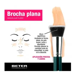 Hot Brocha Maquillaje Fluido Brochas Y Pinceles