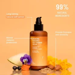 Bronzing Radiance Self-Tanning Cream*FRESHLY COSMETICS New