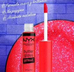 Hot Butter Gloss Metallic Gloss De Labios