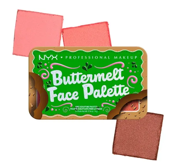 Buttermelt Face Palette*NYX PROFESSIONAL MAKE UP Outlet