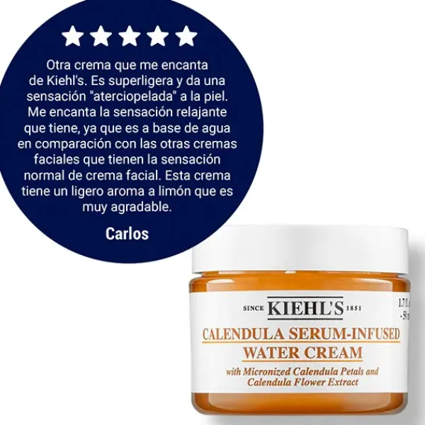 Outlet Calendula Serum-Infused Water Cream Hidratación