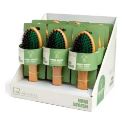 New IDC INSTITUTE Cepillo Mini De Doble Cerda