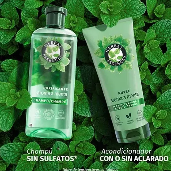 Champú Purificante Menta*HERBAL ESSENCES
