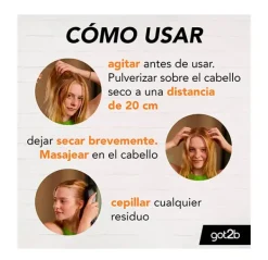 Hot GOT2B Champú Seco Extra Textura