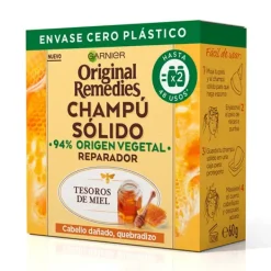ORIGINAL REMEDIES Champú Sólido Reparador
