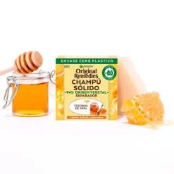 ORIGINAL REMEDIES Champú Sólido Reparador