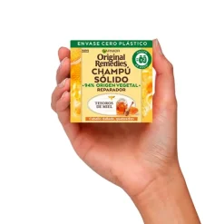 ORIGINAL REMEDIES Champú Sólido Reparador