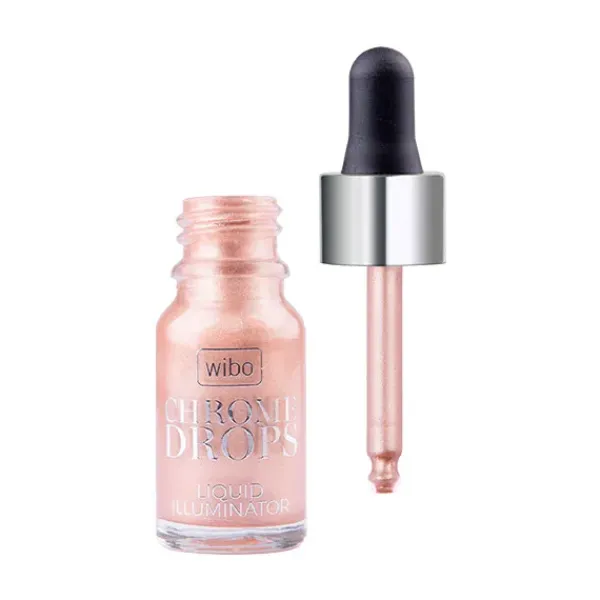 New Chrome Drops Liquid Iluminator Iluminadores Maquillaje