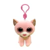 Best TY Clip Fiona Pink Cat