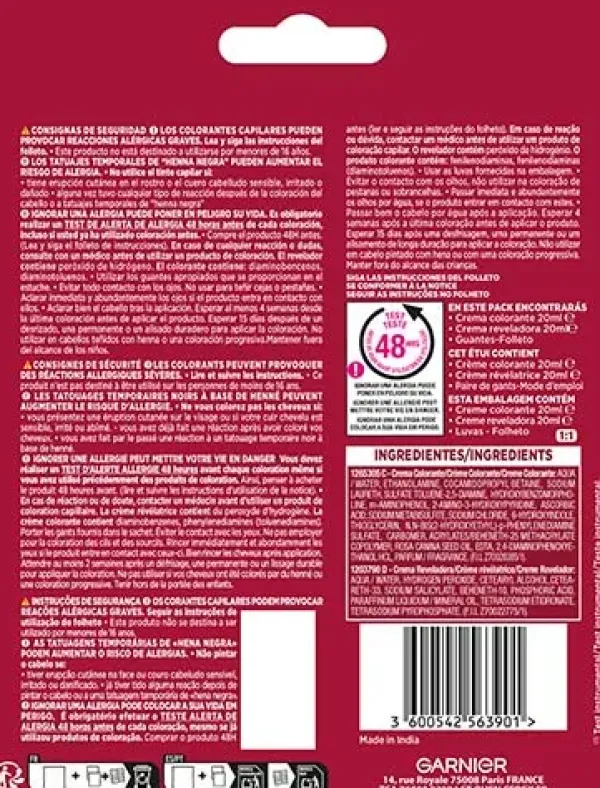 Hot COLOR SENSATION Color Shampoo Retouch