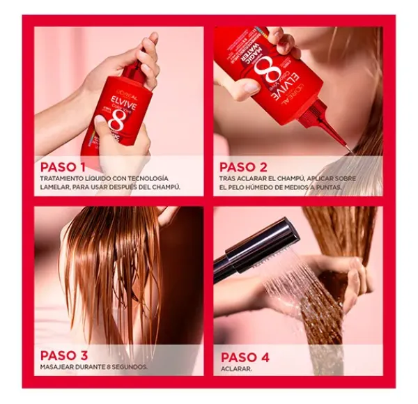 Hot ELVIVE Color Vive 8 Segundos Magic Water