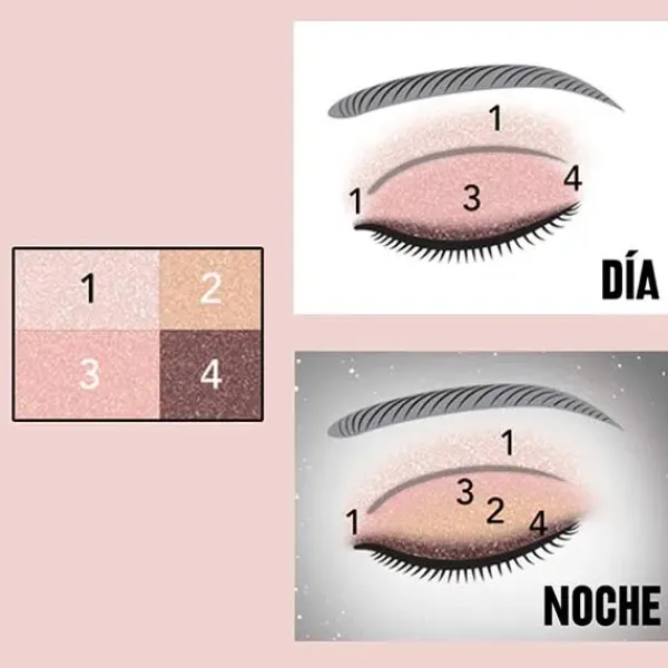 Colorstay Day To Night Eyeshadow Quad*REVLON Hot