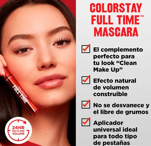 Outlet Colorstay Full Time Mascara Máscara De Pestañas