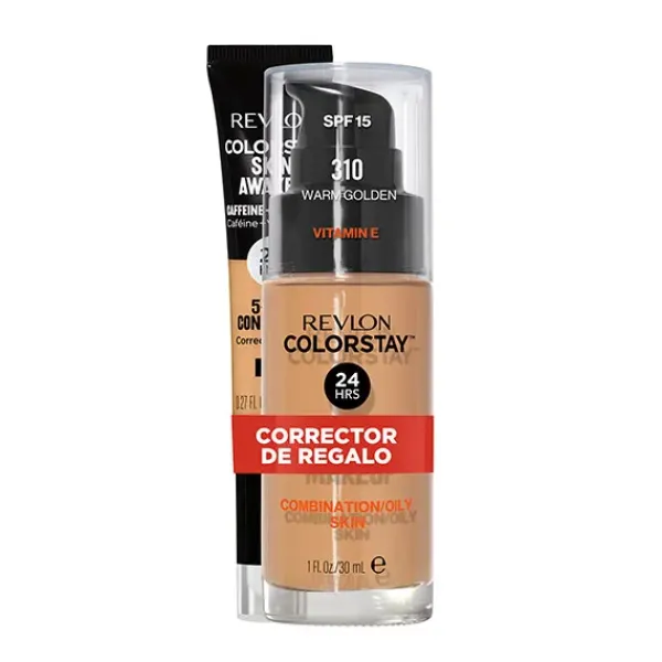 Colorstay Makeup Piel Mixta/Grasa + Regalo Skin Awaken*REVLON New