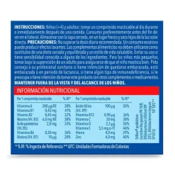 Clearance Comprimidos Masticables Defense Junior Complementos Alimenticios