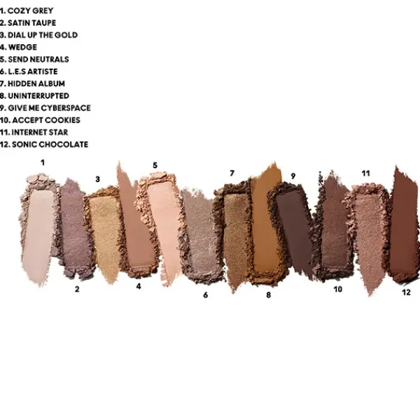 Outlet Connect In Color Eeyeshadow Palette Sombras De Ojos