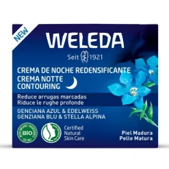 WELEDA Crema De Noche Redensificante Genciana Azul