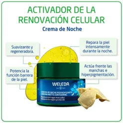 WELEDA Crema De Noche Redensificante Genciana Azul
