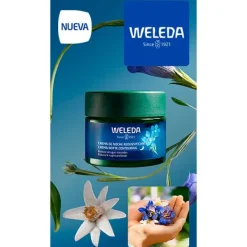 WELEDA Crema De Noche Redensificante Genciana Azul