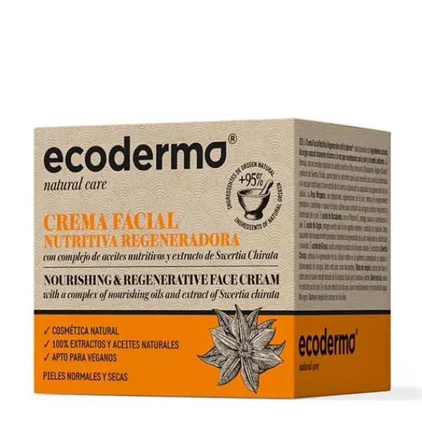 Crema Facial Nutritiva Regeneradora*ECODERMA Clearance