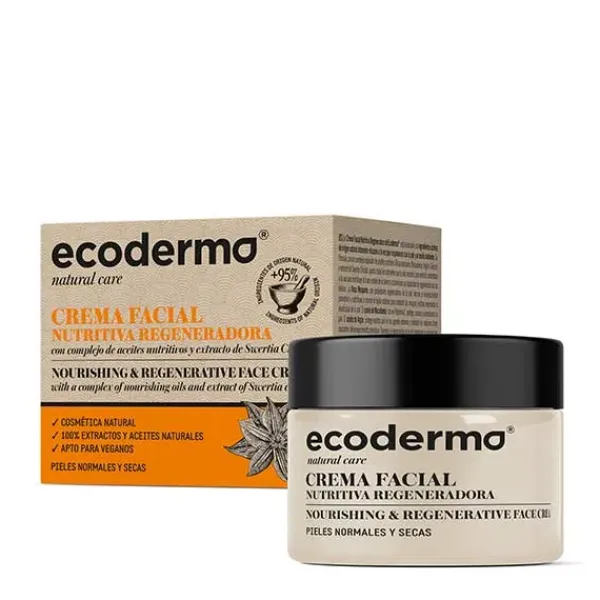 Crema Facial Nutritiva Regeneradora*ECODERMA Clearance