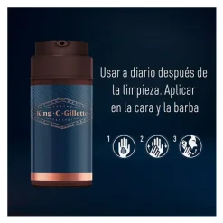 Crema Hidratante*KING C GILLETTE Hot