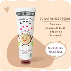 Clearance THE FRUIT COMPANY Crema Manos Coco