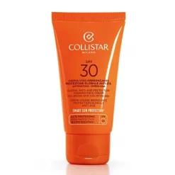 Discount COLLISTAR Crema Rostro Bronceadora Protección Global Antiedad Spf 30