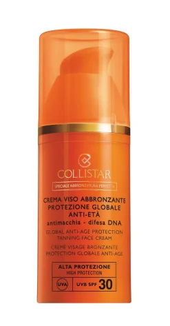 Discount COLLISTAR Crema Rostro Bronceadora Protección Global Antiedad Spf 30