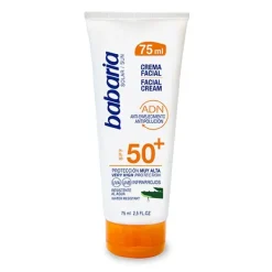 Crema Solar Facial Aloe Vera SPF50+ Protección Muy Alta*BABARIA Clearance