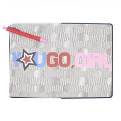 CHIC & LOVE Cuaderno Rayo Azul