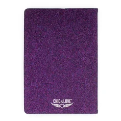 Online CHIC & LOVE Cuaderno Rayo Morado