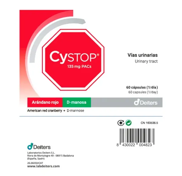 Discount CYSTOP 60 Cápsulas