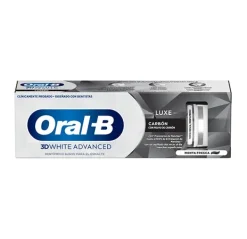 ORAL B 3D White Luxe Carbón