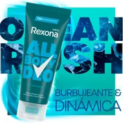 New REXONA Desodorante Crema Cuerpo Ocean Rush