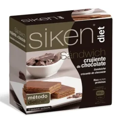 New SIKEN Diet Sándwich Crujiente De Chocolate
