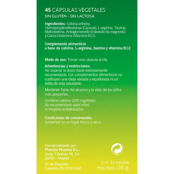 Hot Dosis Extra de Energía Powerboost Complementos Alimenticios