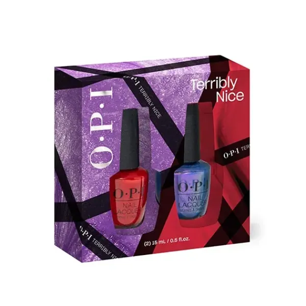 Duo Nail Lacquer Terribly Nice*OPI Hot