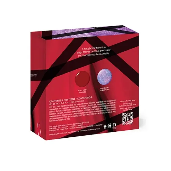 Duo Nail Lacquer Terribly Nice*OPI Hot