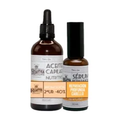 MI REBOTICA Duplo Aceite Capilar + Sérum Reparador