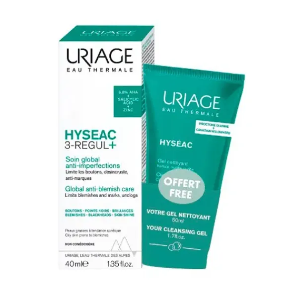 Duplo Hyseac 3-Regul+*URIAGE Hot
